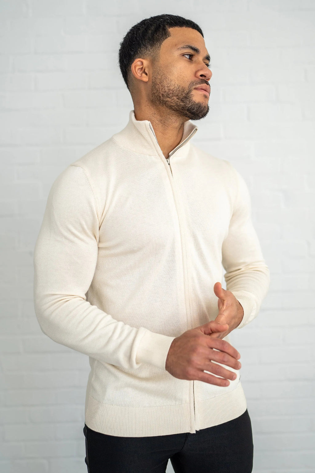 THE BELMONT FULL ZIP SWEATER