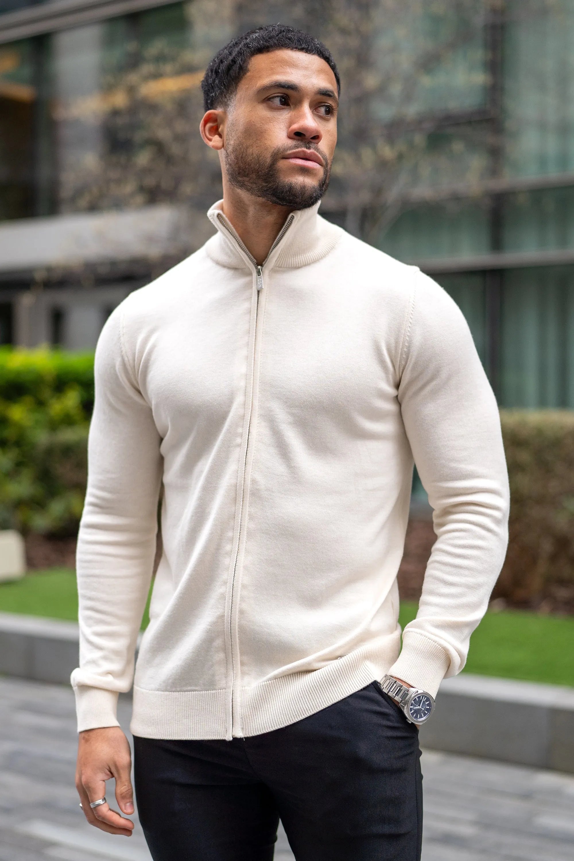 THE BELMONT FULL ZIP SWEATER