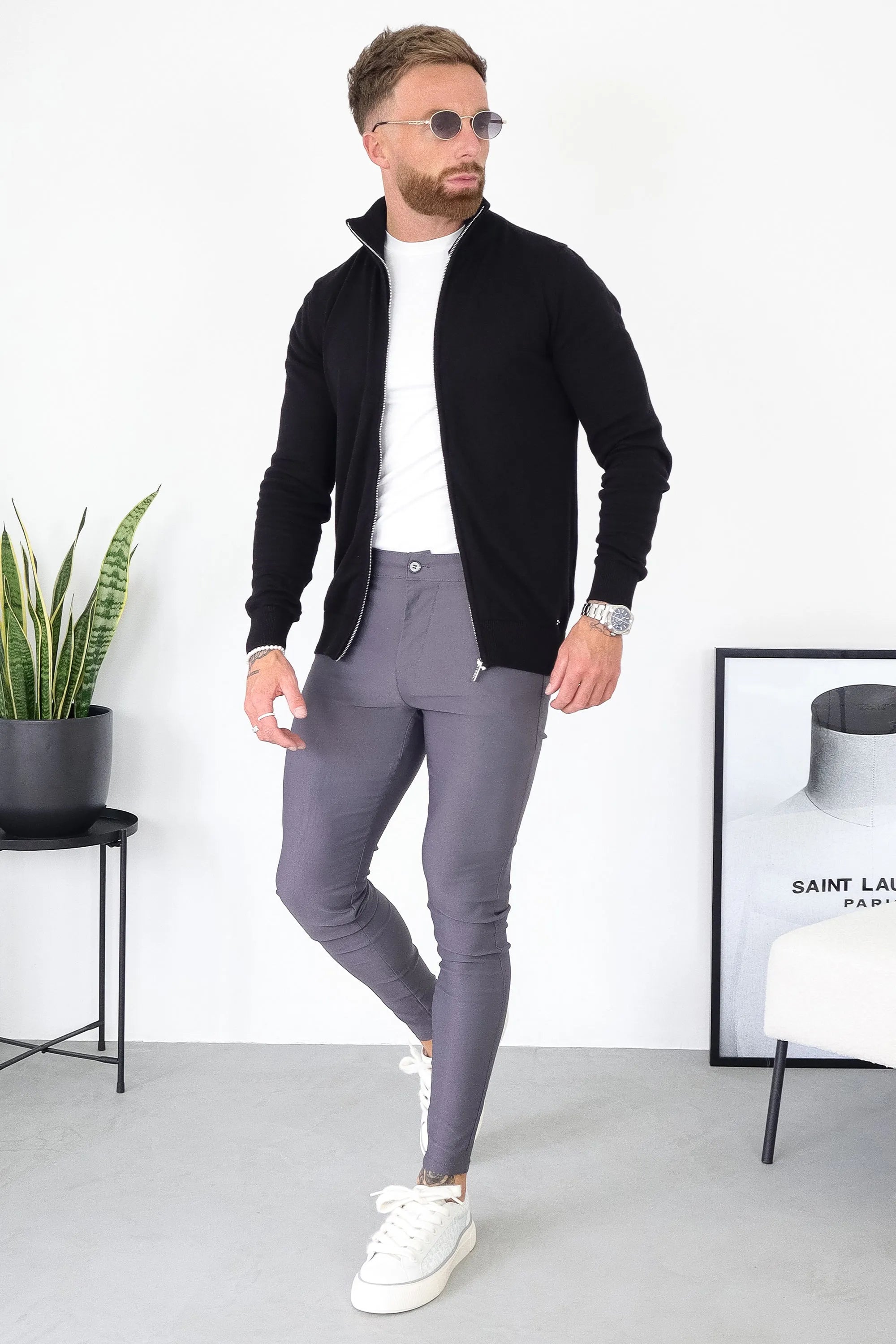 THE BELMONT FULL ZIP SWEATER