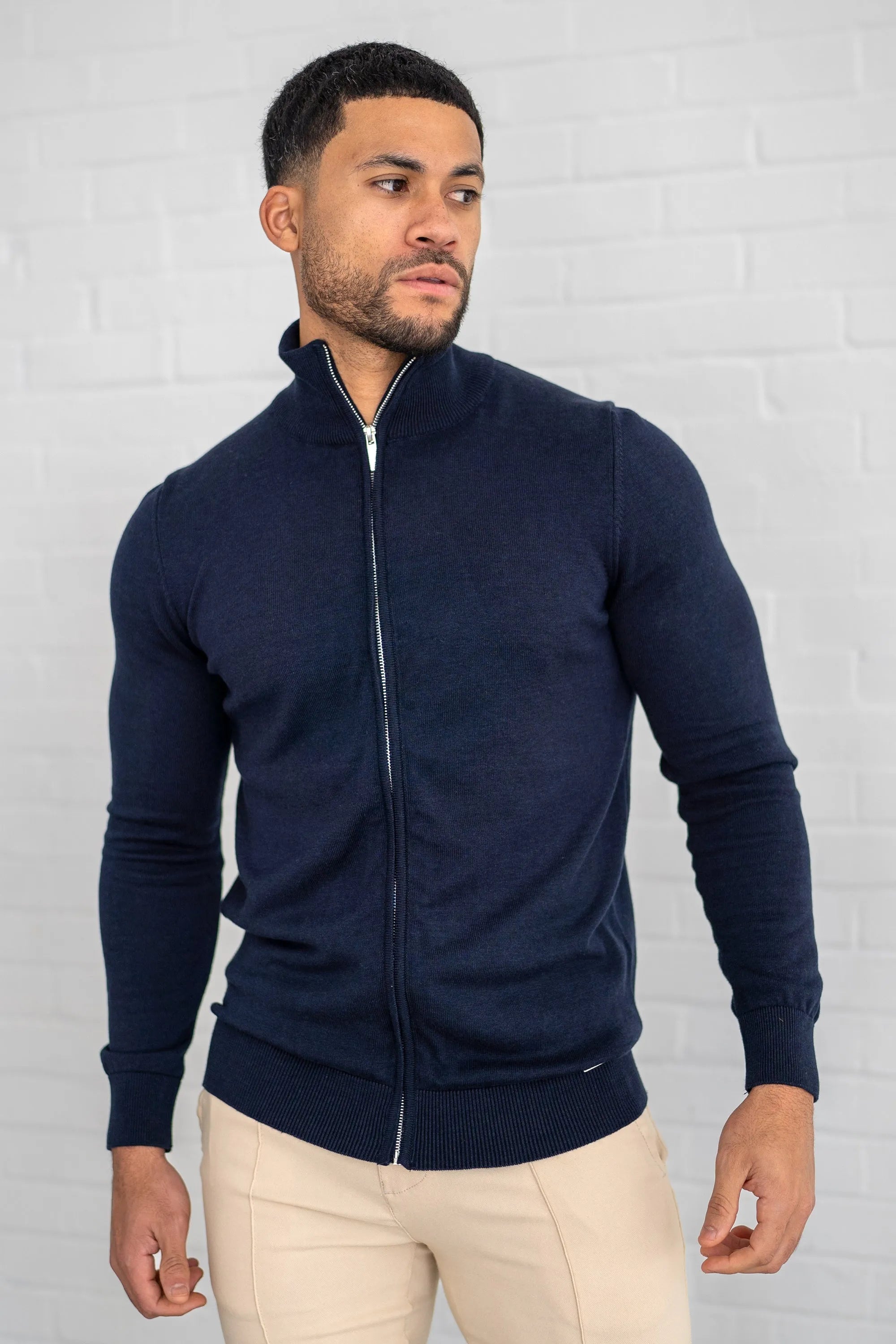 THE BELMONT FULL ZIP SWEATER